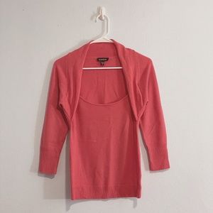 Bebe Pink Cashmere Sweater